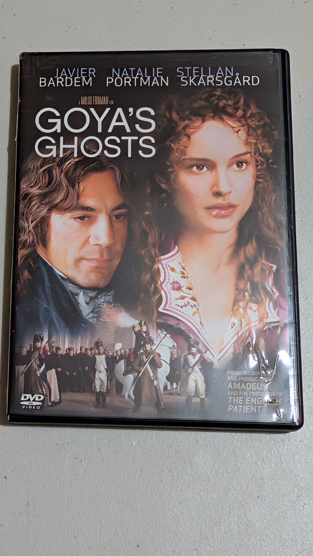 Goya's Ghosts (DVD, 2006, R) Javier Bardem, Natalie Portman, Stellan SkarsgÃƒÂ¥rd