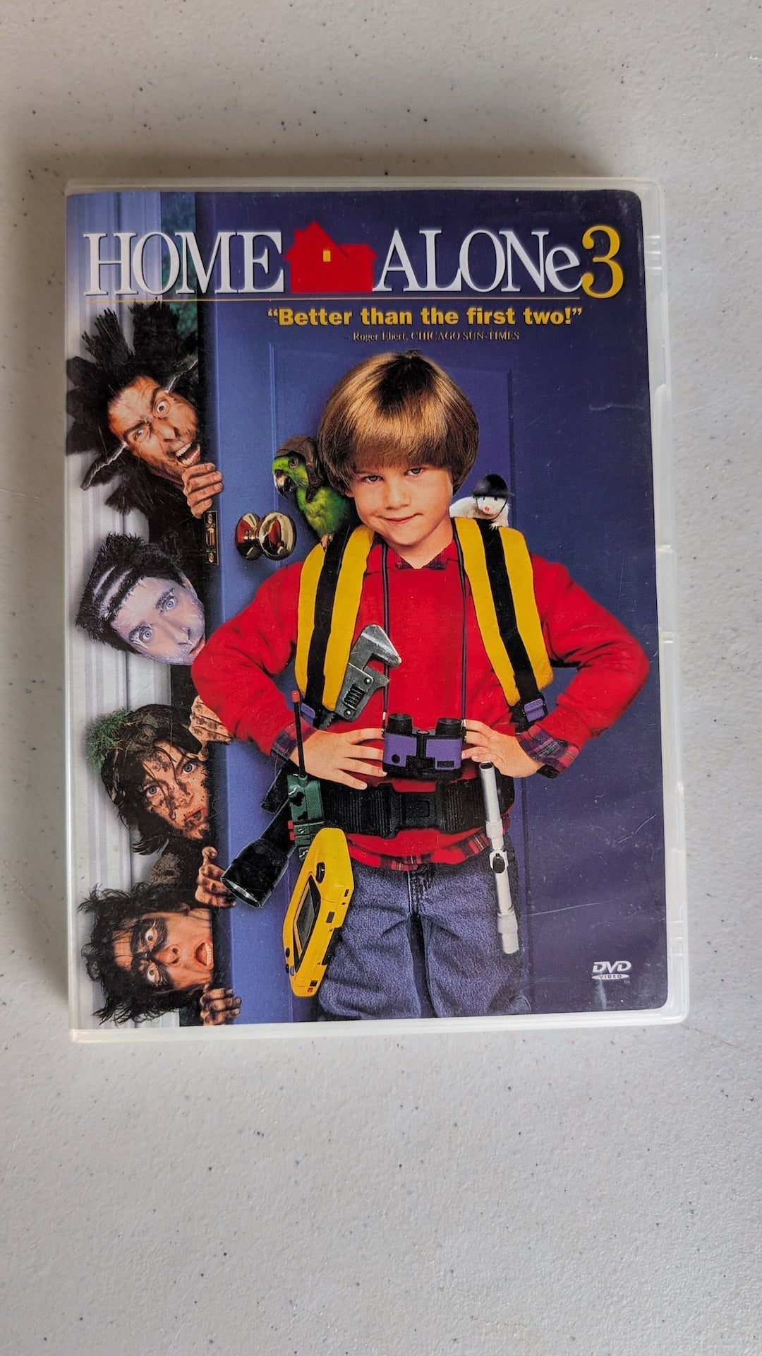 Home Alone 3 (DVD, 1997, PG) Alex D. Linz, Olek Krupa, Rya Kihlstedt