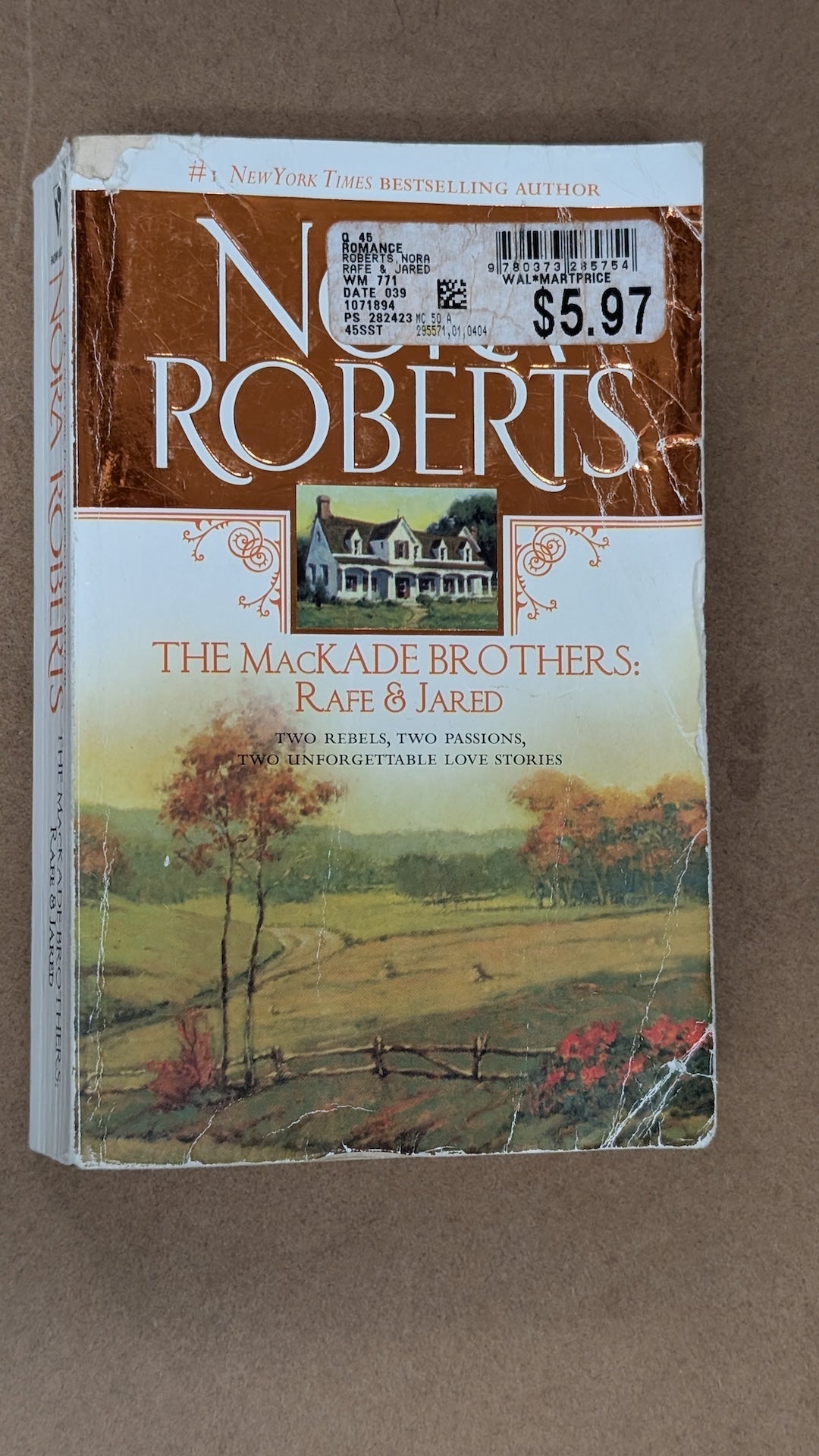 The MacKade Brothers: Rafe & Jared by Nora Roberts (Romance, 1995)