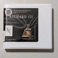 William Shakespeare's Richard III by William Shakespeare (Play, History, Audiobook on CD, c. 1592, Former Library Book)