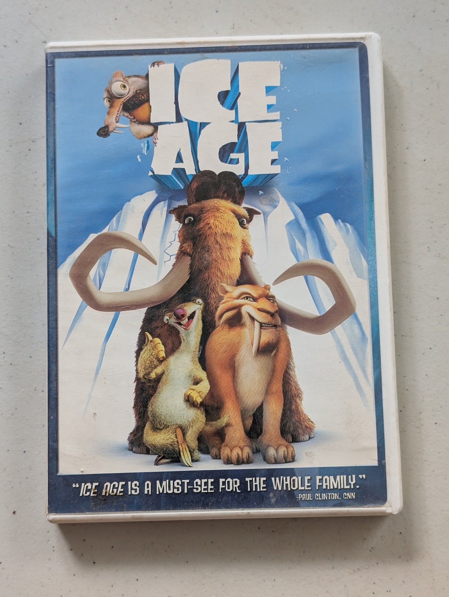 Ice Age (DVD, 2002, PG) Ray Romano, John Leguizamo, Denis Leary