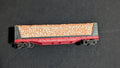 Southern Woodchip Hopper Hopper Car likely from Athearn - 1970s-1980s HO Scale Model Train (Plastic, Metal Hopper Car,  Red, Black)