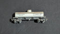 BECCo Hydrogen Peroxide Tank Car Tank Car likely from Athearn - 1960s-1970s HO Scale Model Train (Plastic, Metal Tank Car, Not Applicable, Silver, Black)