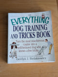 The Everything Dog Training and Tricks Book by Gerilyn J. Bielakiewicz (Pets, How-to, 1998, dog training, dog tricks, obedience training, puppy guide, Everything series)
