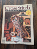 Cross Stitch & Country Crafts (5th Anniversary Issue) by EGW Publishing Co. (Crafts, Magazine, 1990, Christmas stocking, cross stitch magazine, 90s crafts, vintage Christmas, Noah's Ark)