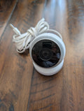 Indoor WiFi Security Camera from Logi - 2010s/2020s Smart Home, Security (Plastic, Electronics Security Camera, Modern, Minimalist, White, Black, indoor camera, WiFi, security, pet cam)