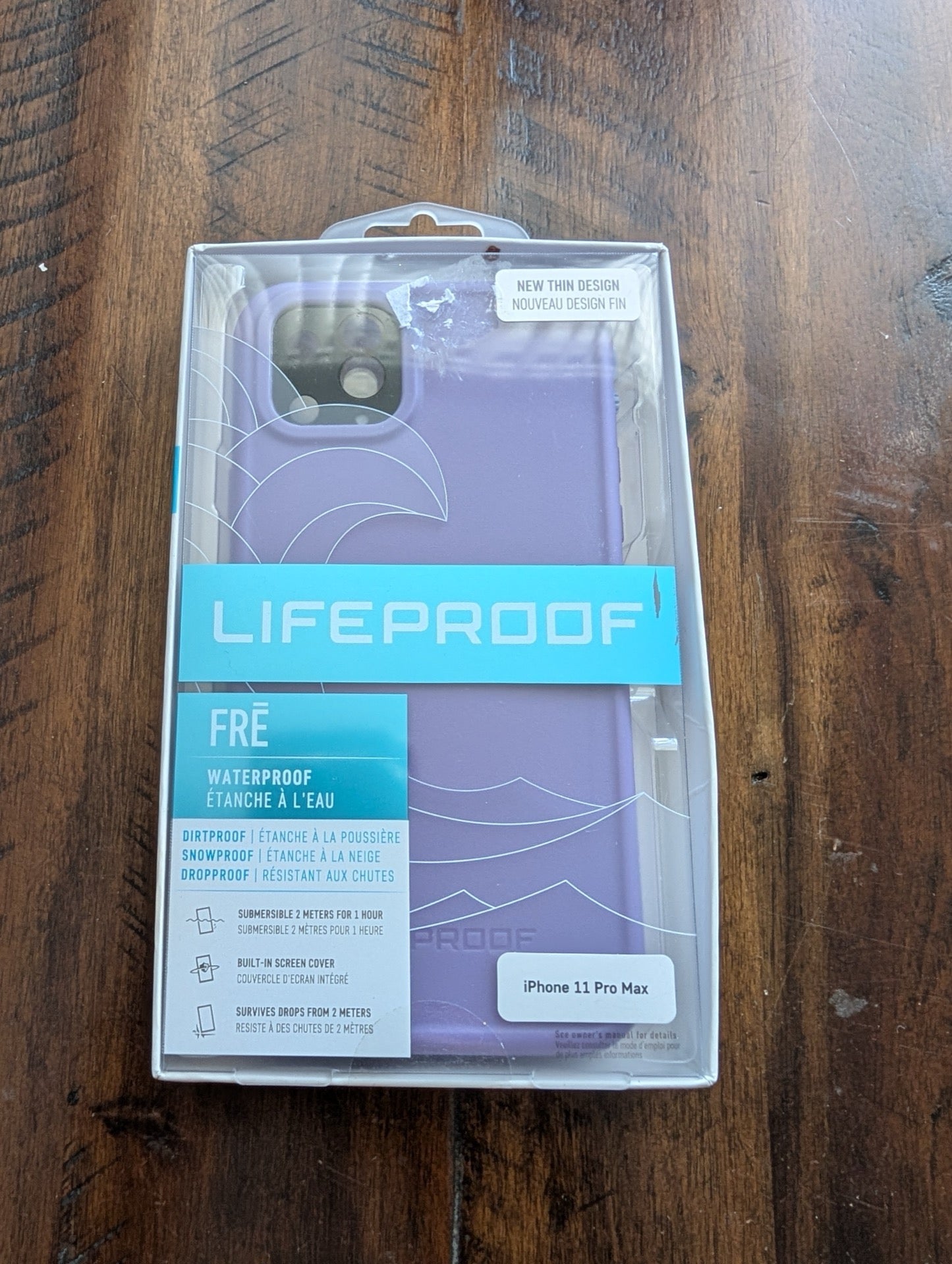 FRÄ’ Waterproof Case for iPhone 11 Pro Max from Lifeproof (an OtterBox brand) - 2019-2020 Cell Phone Accessories (Plastic, Rubber Phone Case, Not Applicable, Purple, Lifeproof, FRÄ’, iPhone 11 Pro Max, waterproof, case)
