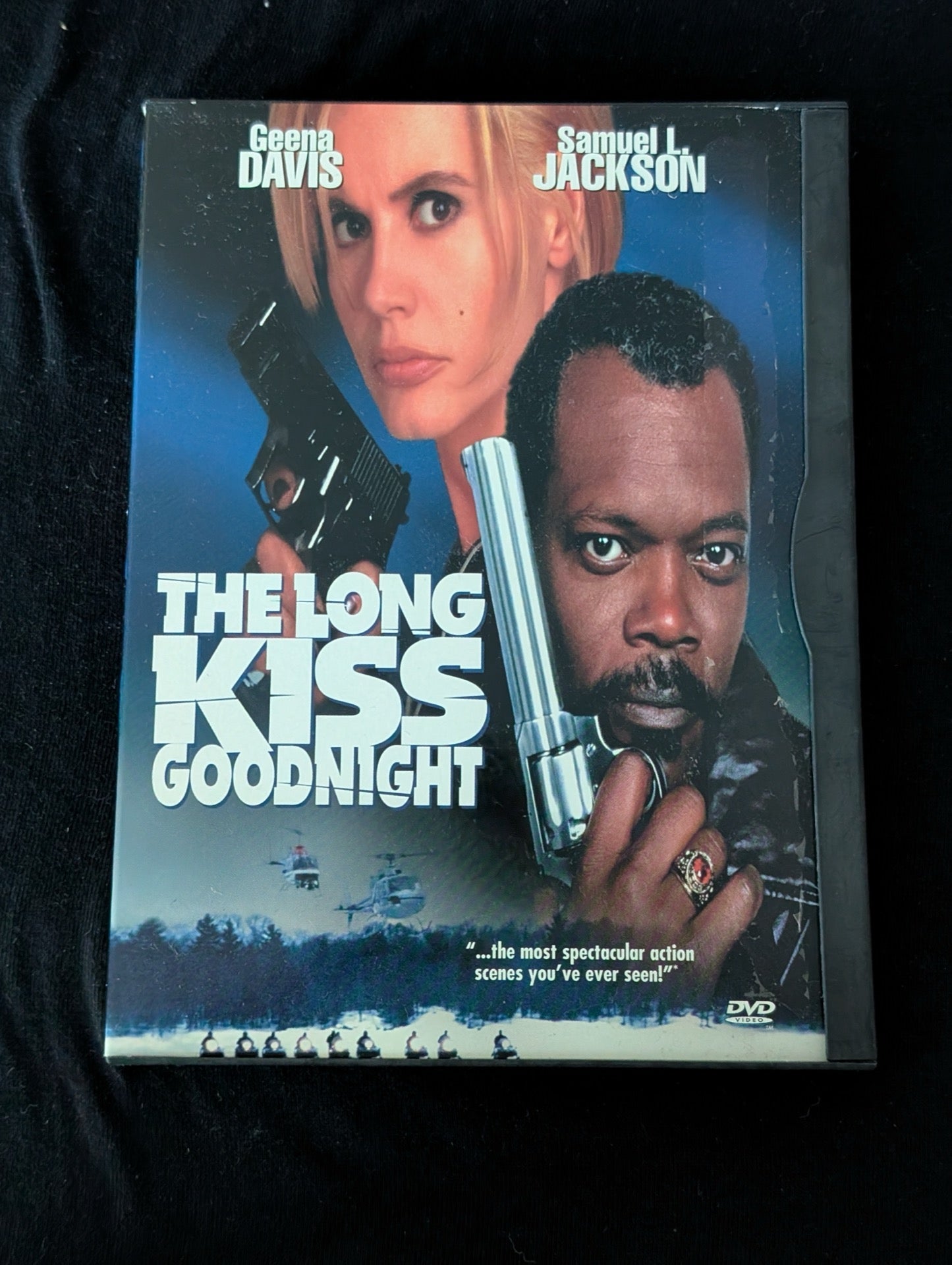 The Long Kiss Goodnight DVD (1996) Geena Davis, Samuel L. Jackson Snap Case
