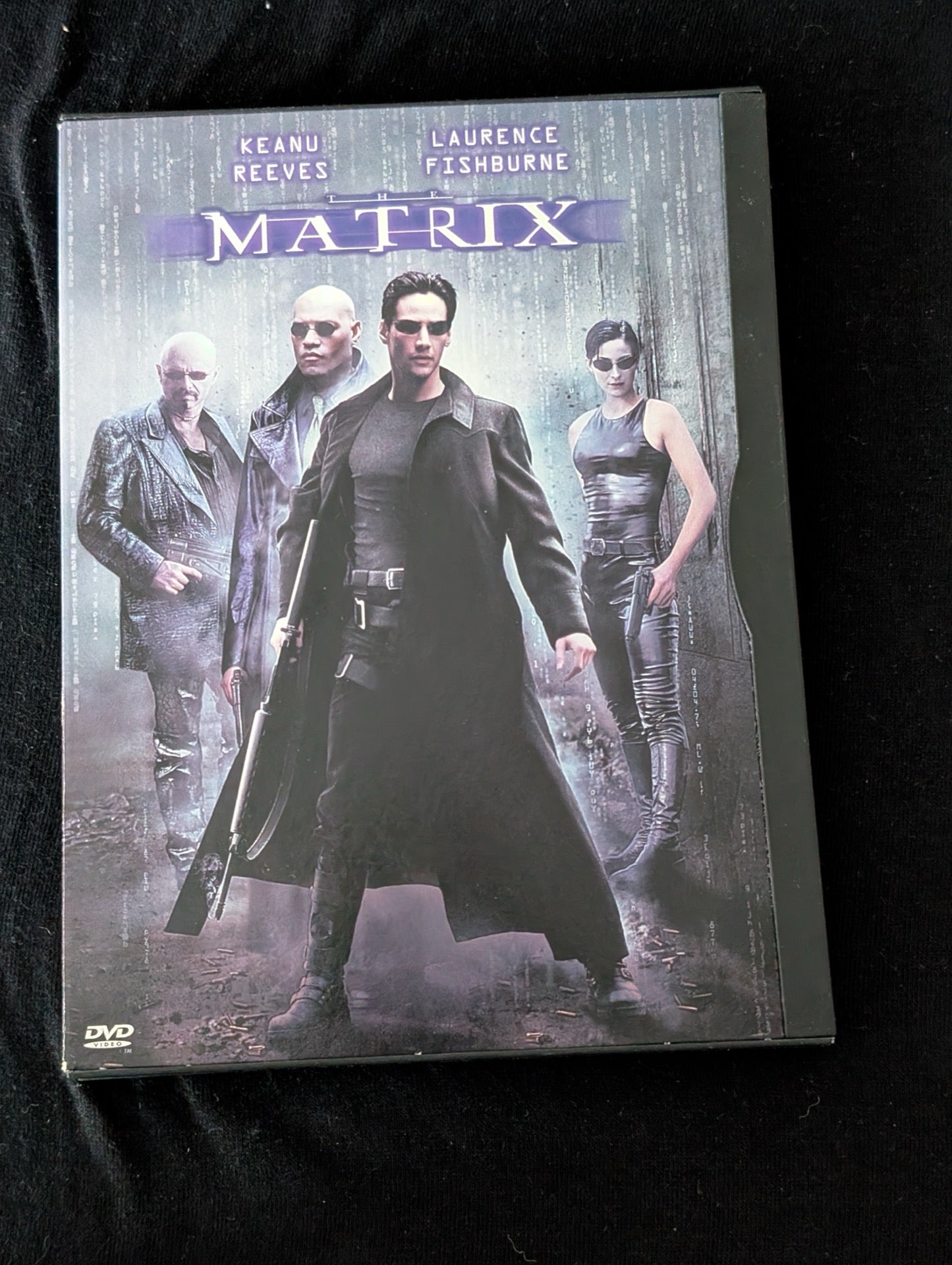The Matrix DVD (1999) Keanu Reeves, Laurence Fishburne - Sci-Fi Classic