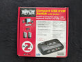 Tripp-Lite 2-Port Compact USB KVM Switch with Audio (B004-VUA2-K) - In Box