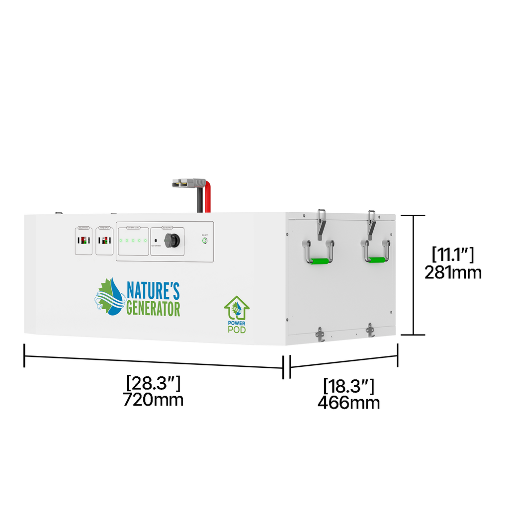 Powerhouse V2 Solar Generator and Transfer Switch