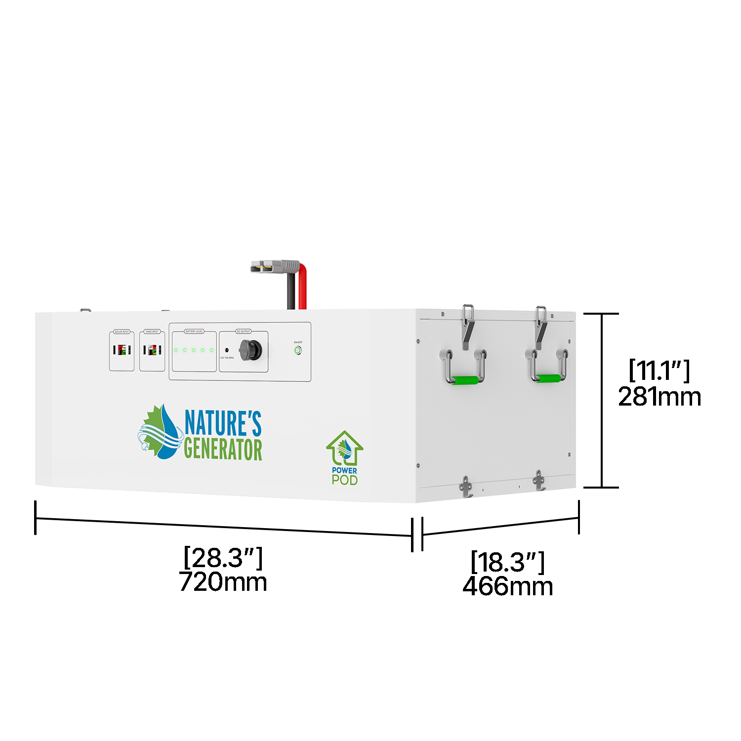Powerhouse V2 Solar Generator and Transfer Switch
