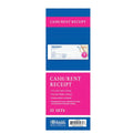 50 Sets 7 1/2" x 2 3/4" 2-Part Carbonless Cash or Rent Receipt Book