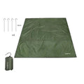 Waterproof Camping Tarp – Multi-Purpose Rain Fly, Ground Cloth & Sunshade for Outdoor Adventures