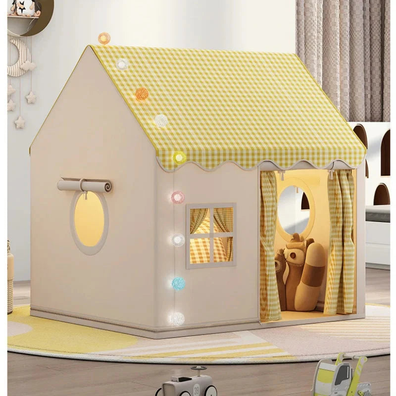 Kids Princess Castle Play Tent Indoor Folding House