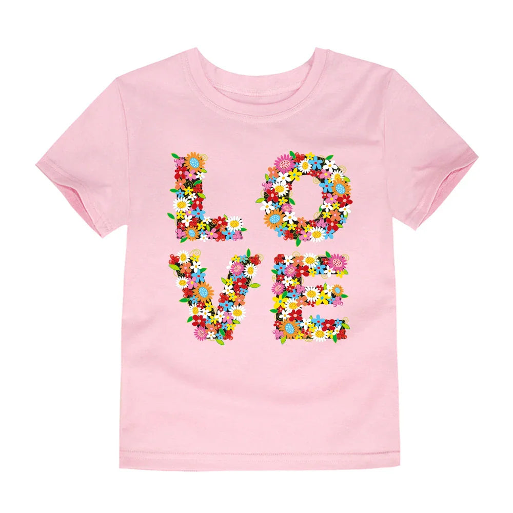 100% Cotton Girls T-Shirts
