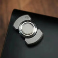 Metal Magnetic Slider Fidget Toy – Mini EDC Hand Spinner Push Card for Adults
