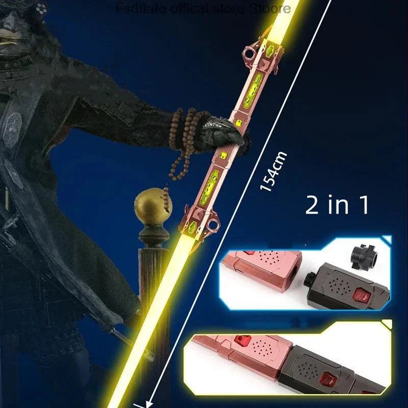 Children’s Lightsaber Toy – 2-in-1 RGB Flash Sword for Kids