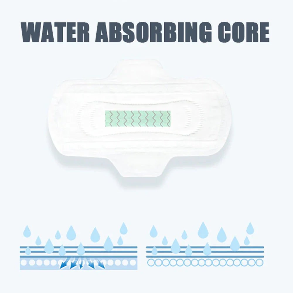 27Pcs/3Bags Anion Sanitary Napkin Menstrual Pad Feminine Hygiene Product Night use Nursing Care Menstrual Period Sanitary napkin