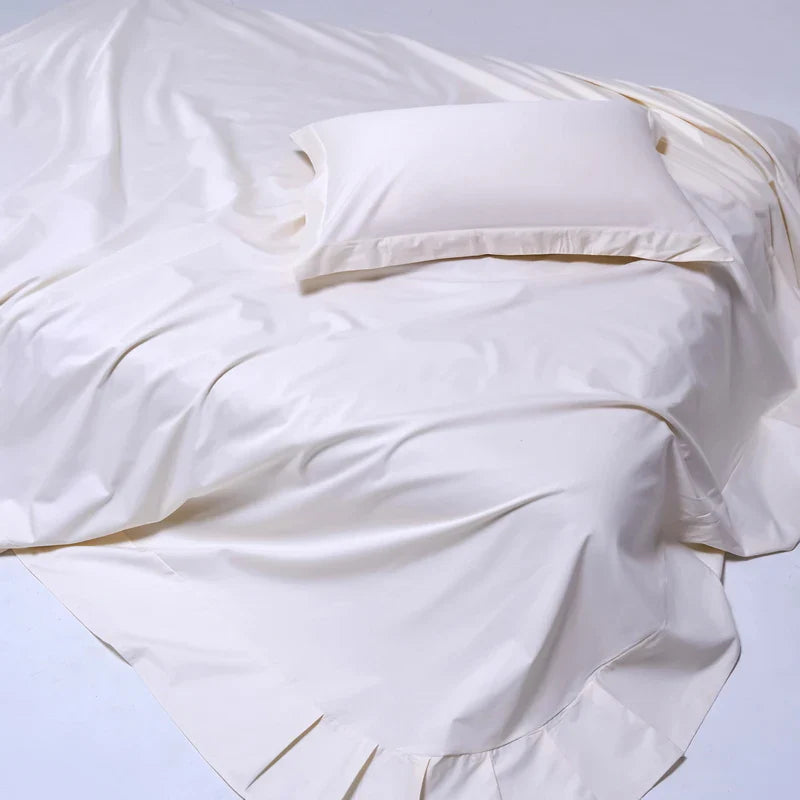 100% Egyptian Cotton Bed Sheet Set 1000TC Size Single, Double & Queen