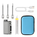 Rechargeable Soldering Iron Wireless Battery Soldering Iron With USB Charging 1w75w High Power With 3 Tips For Outdoor Soldering