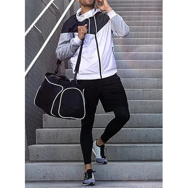 Men’s 2-in-1 Quick-Dry Training Pants – Athletic Joggers for Running, Gym & Fitness