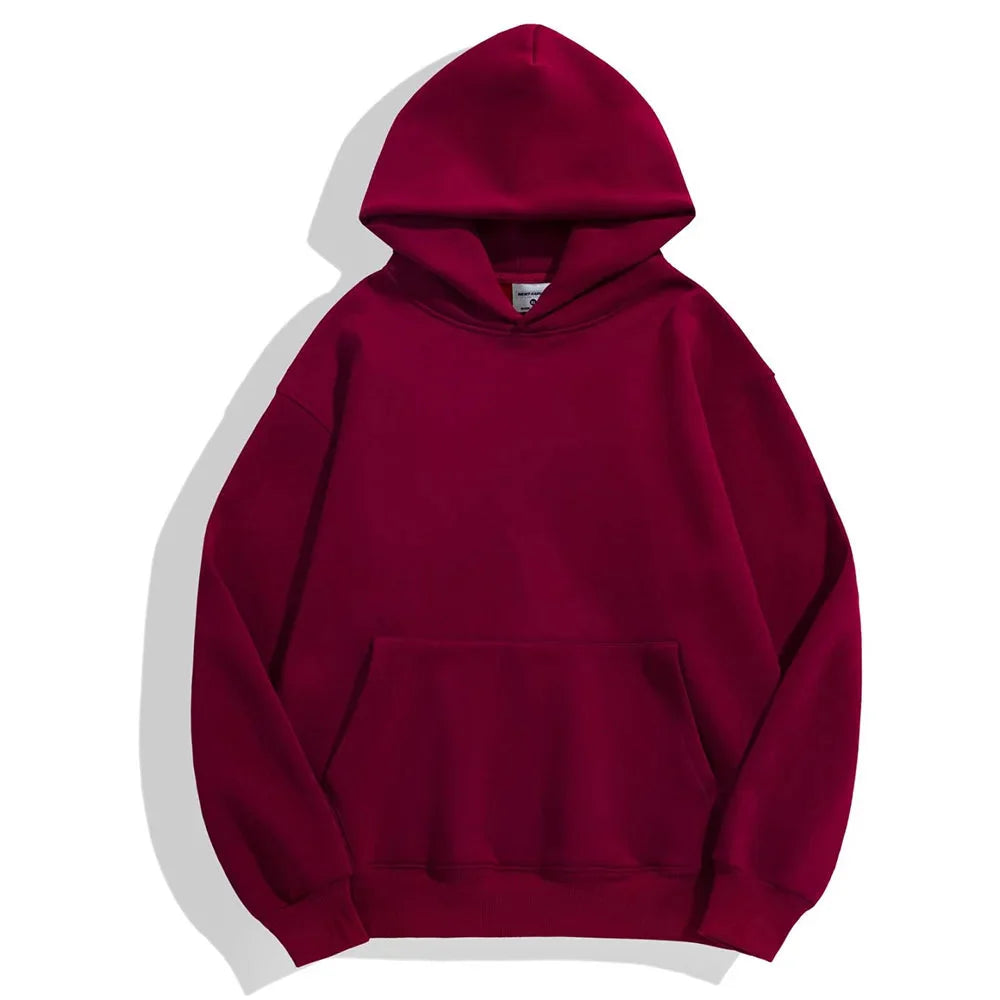 16.9oz Cotton Plus Velvet Hoodie – Thick Fleece Pullover