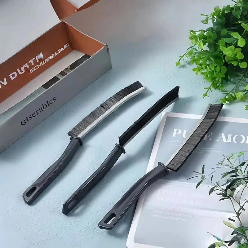 Hard Bristle Crevice Cleaning Brush – Perfect for Tile Joints, Window Tracks, and Seam Cleaning