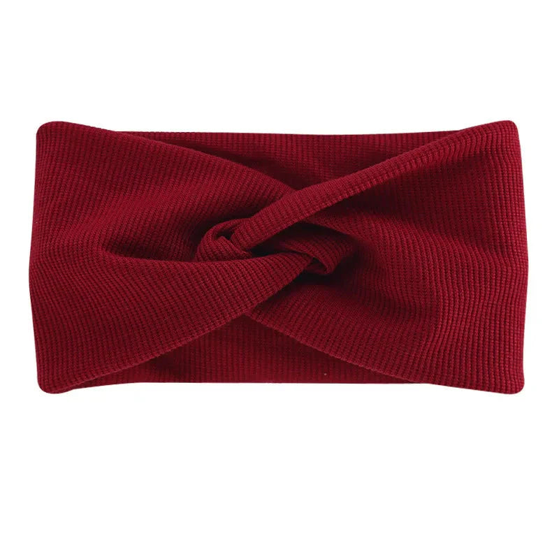 Large Baby Headband for Girls Soft Twisted Knotted Hair Turban