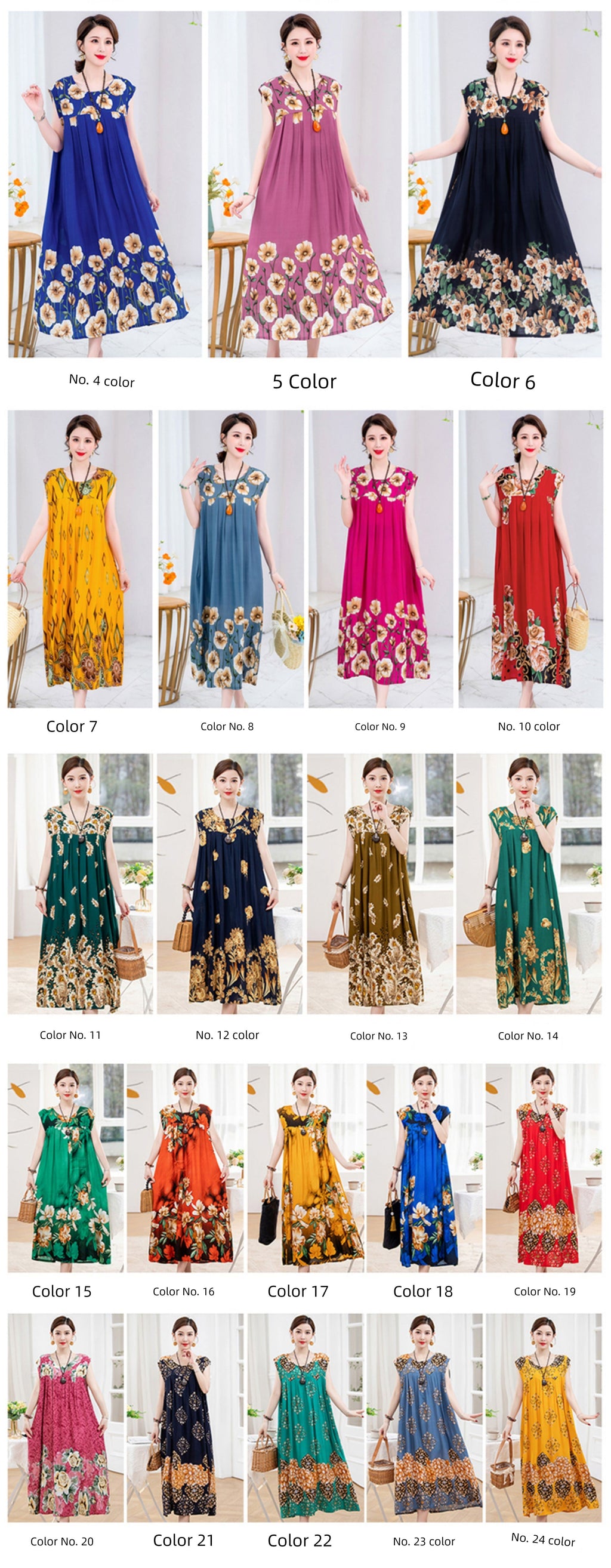 Summer Pure Cotton Stylish Extra Large Size 110.00kg Dress or Sleepwear