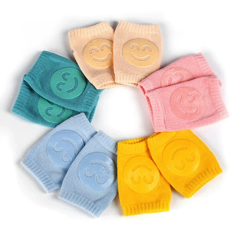 Baby Knee Pads Non-Slip Crawling Leg Warmers for Infants & Toddlers 0–2 Years Cotton Safety Protector