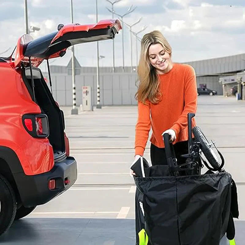 Universal Baby Stroller Travel Bag with Shoulder Belt