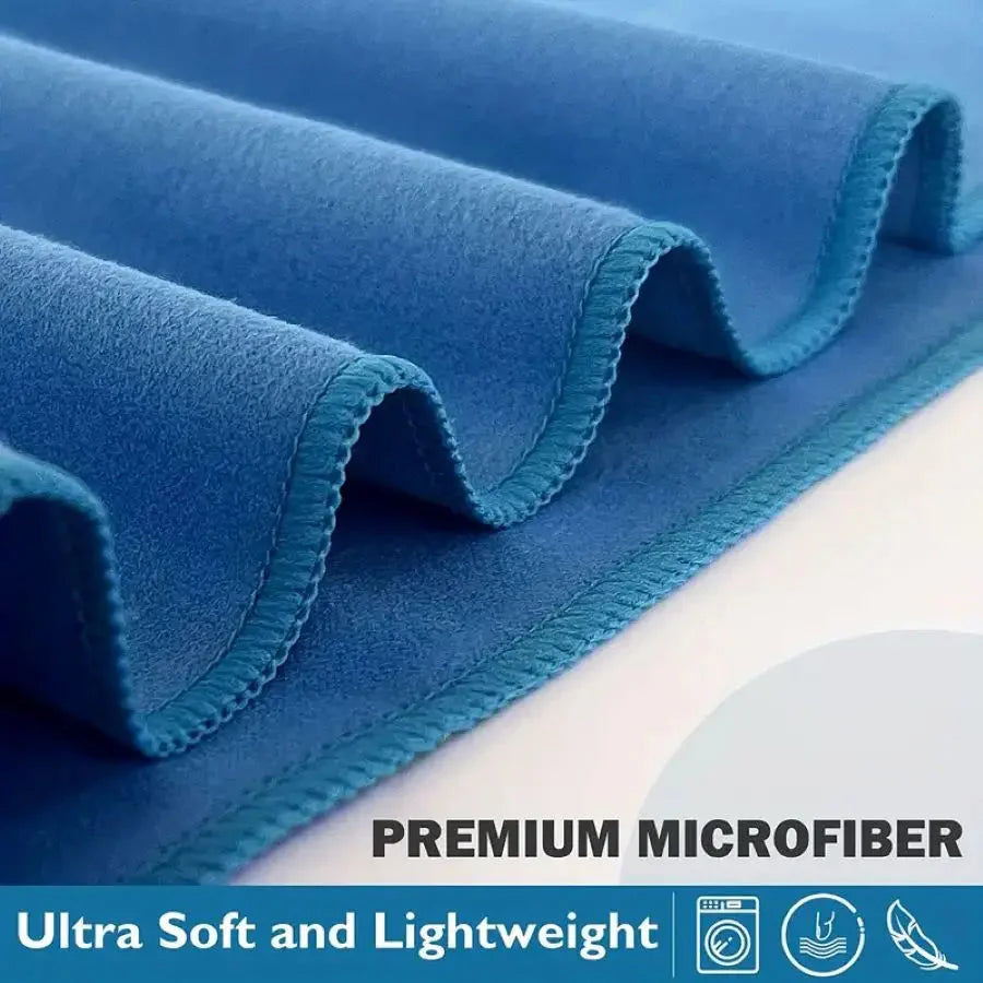 Microfiber Quick-Dry Towel – Lightweight Sandproof Sports & Travel Towel for Gym, Beach, Swim & Yoga