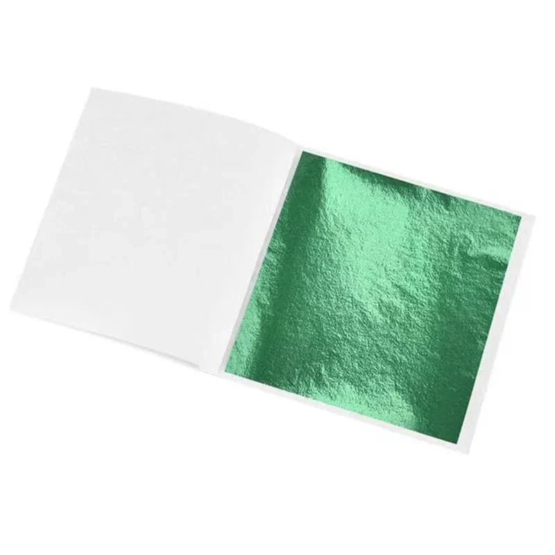 100 Sheets Gold Leaf Paper - DIY Art, Craft, & Decoration Kit