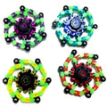 4PCS Glow-in-the-Dark Fidget Spinners – Deformable Robot Sensory Toys for Kids & Adults | Stress Relief Fingertip Gyro Party Favors