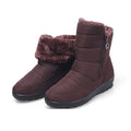 BEYARNE Waterproof non-slip winter boots plus cotton velvet shoes for women warm large size 41 42