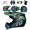 Safety Motocross Helmet Casco Motocross Bicycle Downhill Capacete ATV Cross Helmet Child Motorcycle Helmet Dot Abs 1KG Unisex
