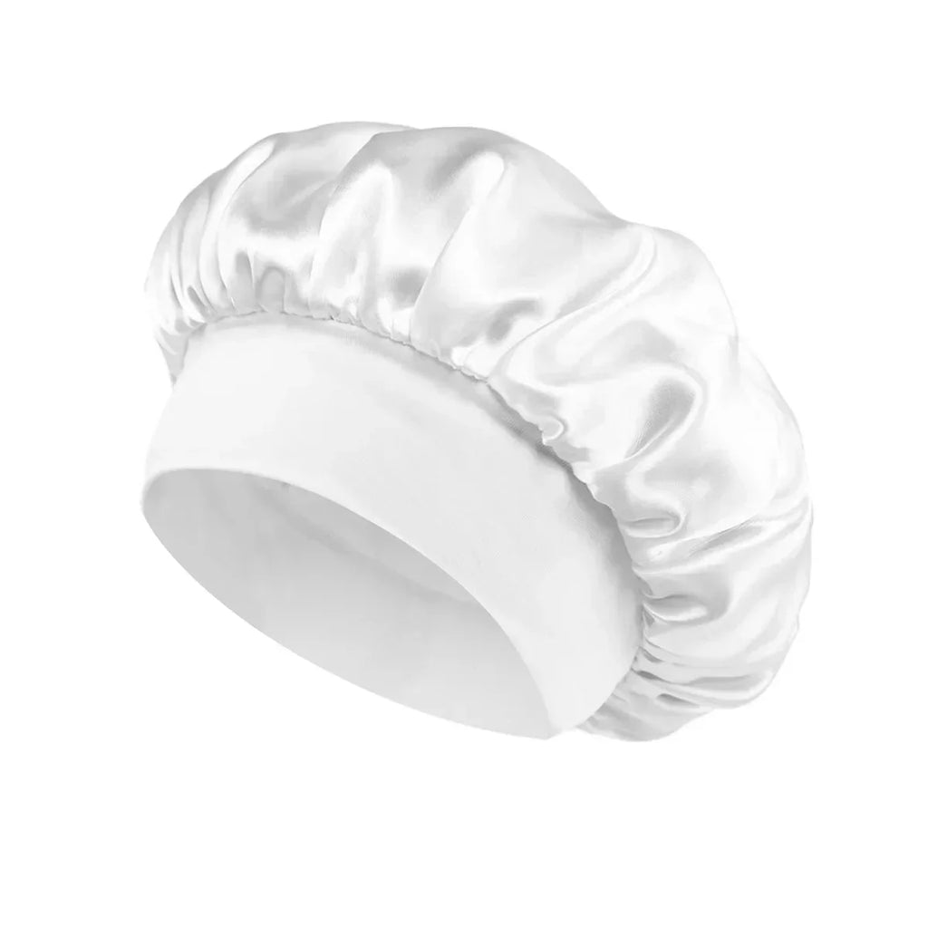Women’s Satin Sleep Bonnet – Silk Hair Bonnet Wide Band