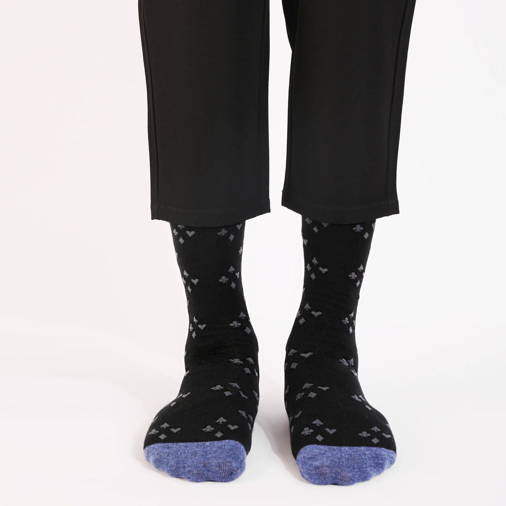 1Pairs Men's Fun Cool Breathable CottonCasual Socks Fun Patterns