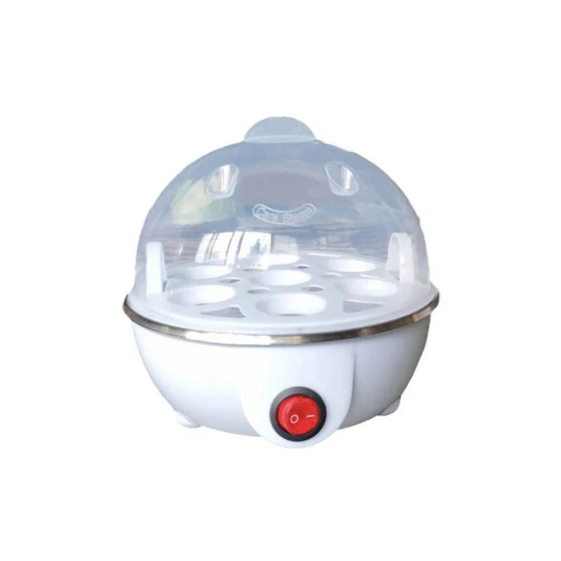 Egg Cooker with Automatic Power-Off – 7-Egg Multi-Functional Steamer for Boiled Eggs & Breakfast Dishes