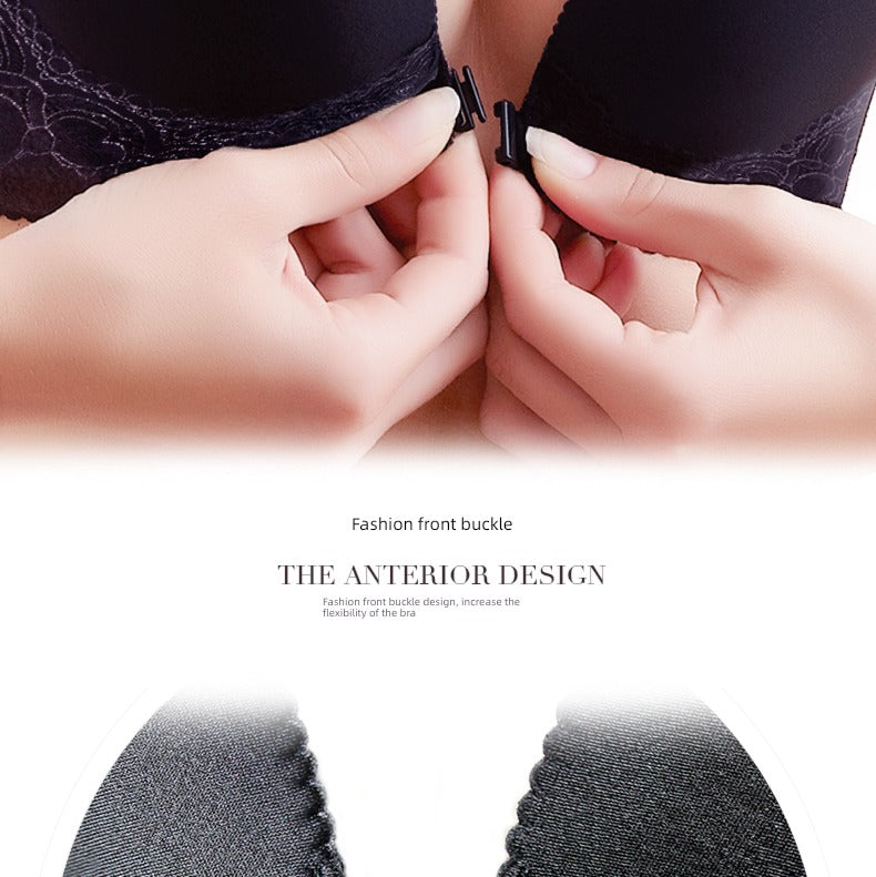 Women Front Buckle Sexy Push up Bra