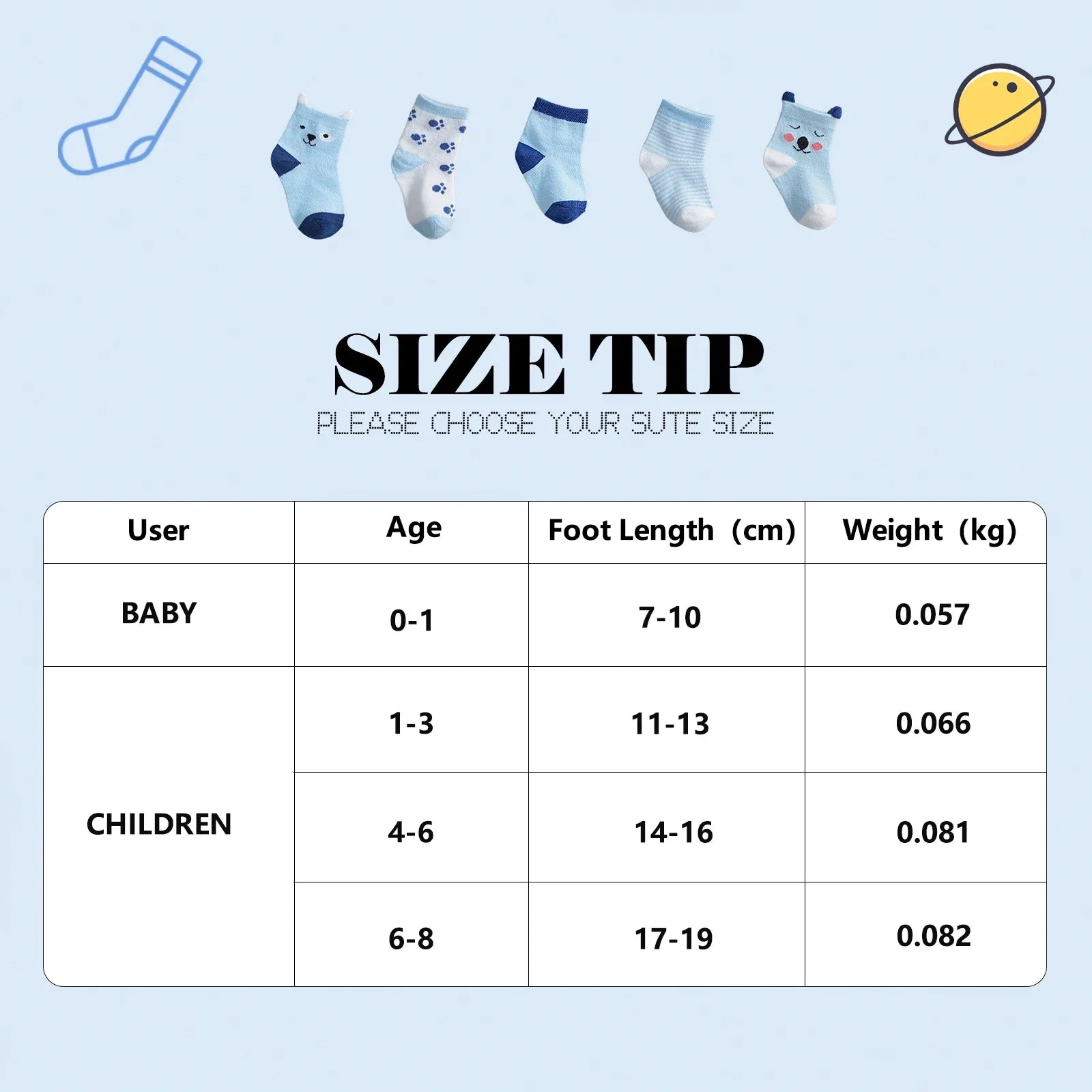 10 Pairs Baby Socks Newborn Boy Girls Infant Cute Cartoons Fashion Soft Cotton Short Socks For 0-3 Years