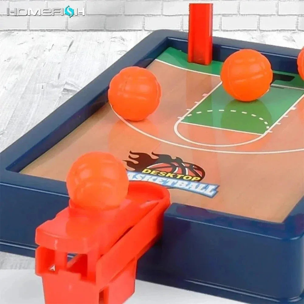 Mini Desktop Basketball Game – Portable Tabletop Sports Toy for Kids & Adults