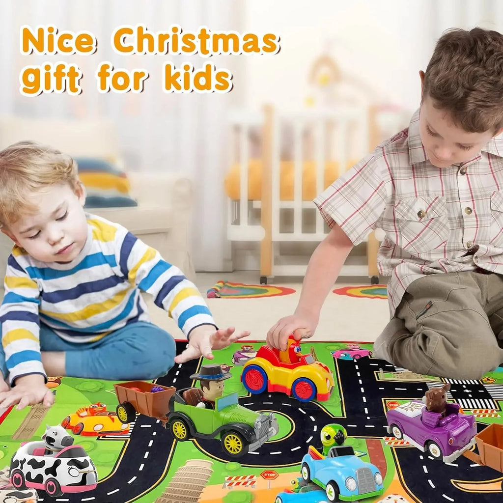 La Granja De Zenon Bartolito Pull Back Car Toy for Kids 1-3 Years