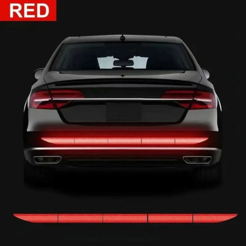 1 Set Reflective Warning Safety Tape - Car Trunk Anti-Collision, Add Protection For Your Vehicle