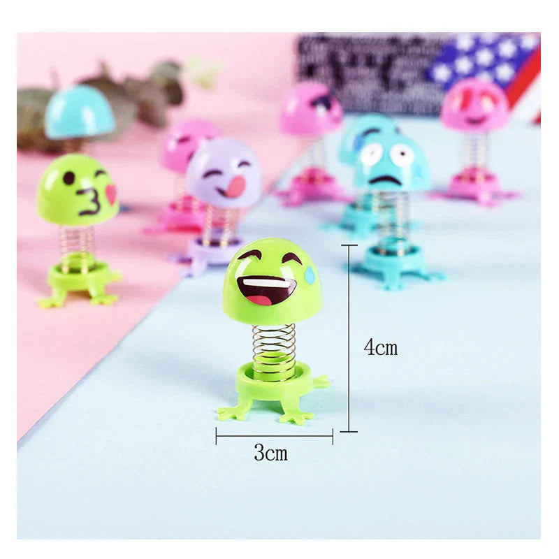 5-20Pcs DIY Assembled Springs Elves Kids Toys Party Favor Perfect Class Treasure Box Carnival Prizes Boys Girls Birthday Gifts