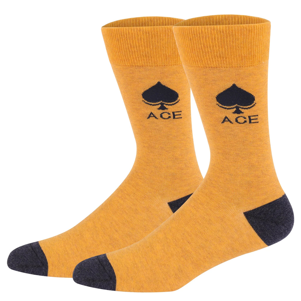 1Pairs Men's Fun Cool Breathable CottonCasual Socks Fun Patterns