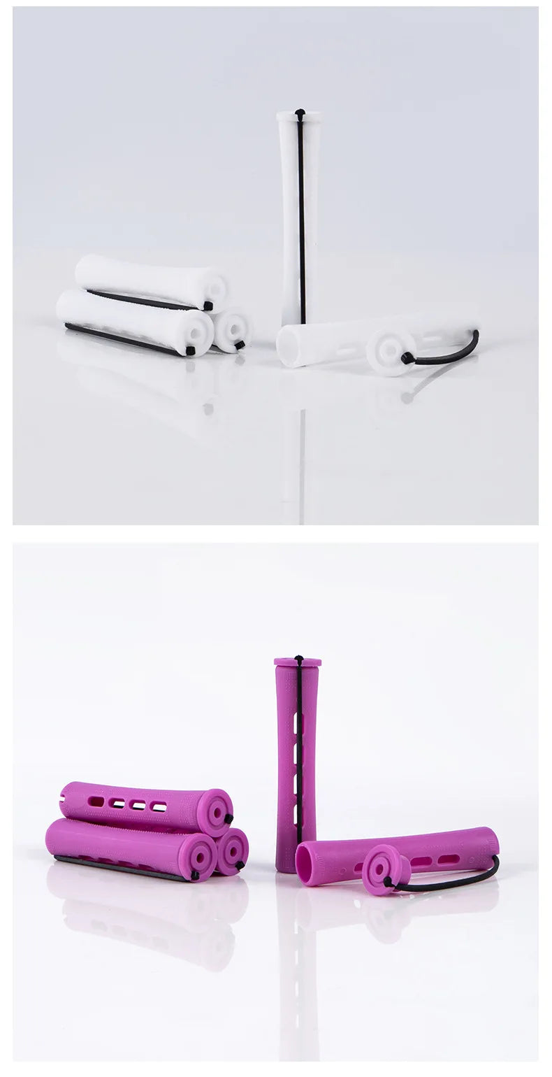 10pcs Heatless Hair Soft Curling Rollers