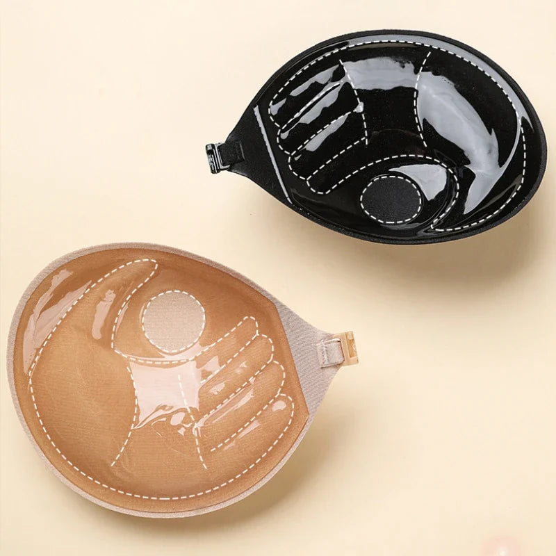 2/1pcs Women Self Adhesive Lift Up Bra Invisible Cover Bra Silicone Pad Strapless Breast