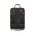 Black Multi-Grid Car Seat Back Storage Bag Organizer